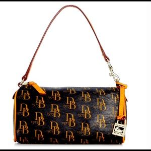 Dooney & Bourke 1975 signature Mini Barrel Bag